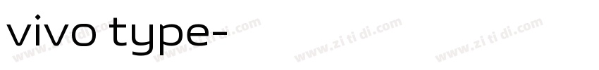 vivo type字体转换 vivo type字体转换